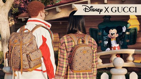 mickey x gucci|Gucci X disney collab.